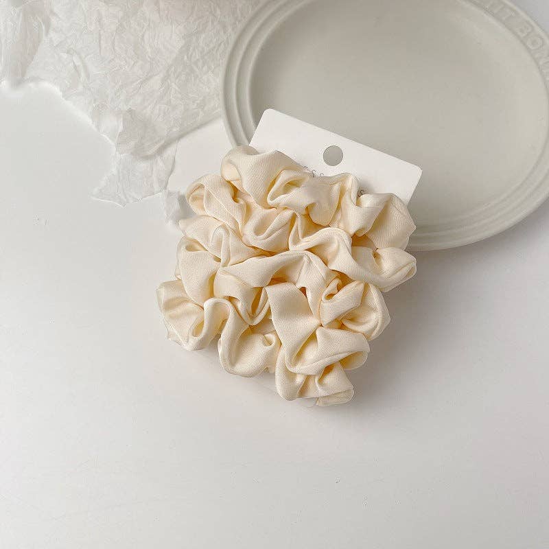 Satin Hair Scrunchies Set